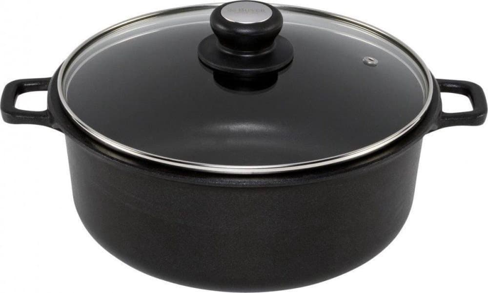 De Buyer Choc Extreme kastrull med glaslock 28cm induktion