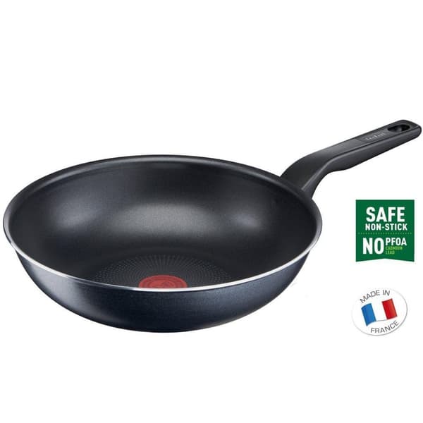 Tefal XL Force Wok Pan 28 cm Sort
