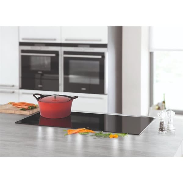 Cuisinox Volcan Støbejernsgryde 24 cm Rød