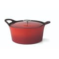 Miniatyrbillede 1 af 3: Cuisinox Volcan Støbejernsgryde 24 cm Rød