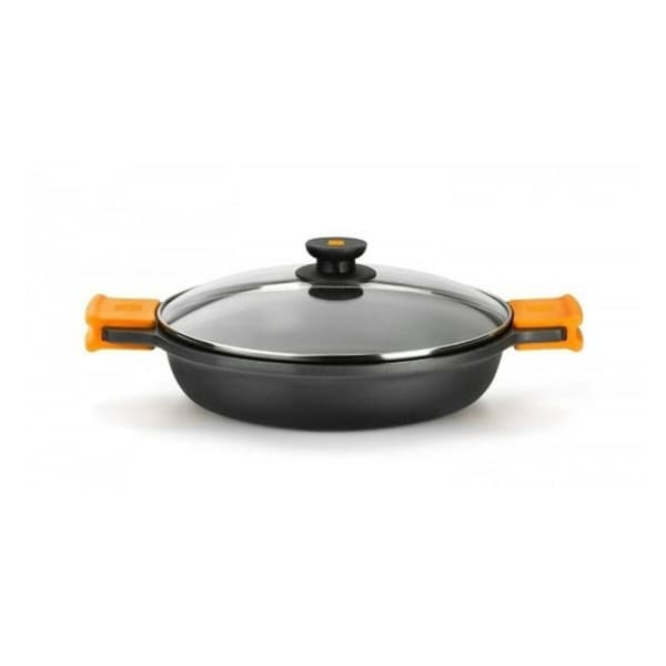Kastrull BRA A270545 Svart Svart/Orange Metall Aluminium (45 cm)