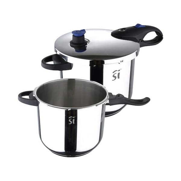 Painekeitinsetti San Ignacio Ruostumaton teräs 4 L 5,5 L Ø 22 cm