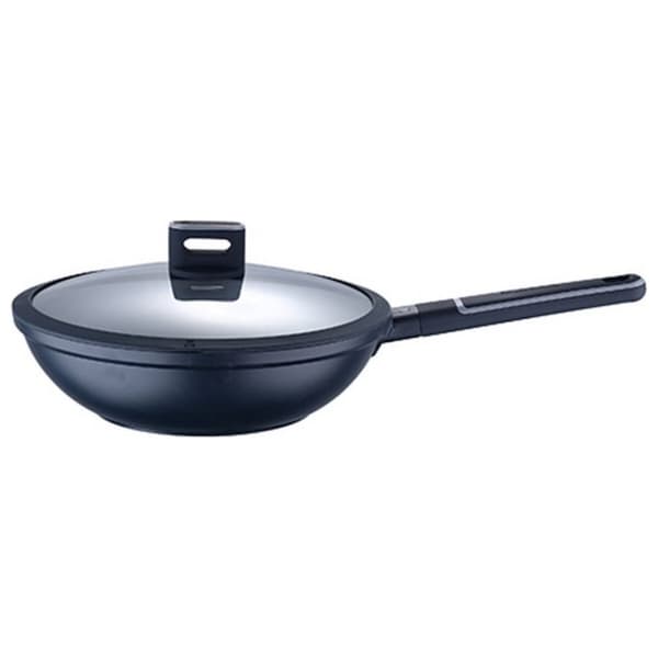 Wokpanna Masterpro Indigo Svart Aluminium (Ø 28 cm)