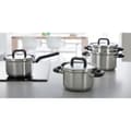 Miniatyrbillede 3 af 3: BK Flow Cool Pan Set 4-delt rustfrit stål