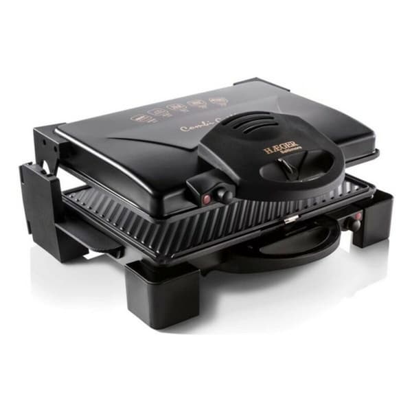 Grill Haeger GR-190.008A 1900W Musta Ruostumaton teräs