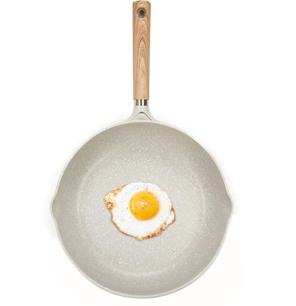 Offer premium frying pans, three different for the price of one!