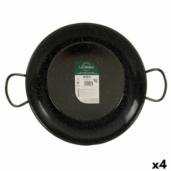 Paellapannu Ø 36 cm Emaloitu teräs (4 osaa)