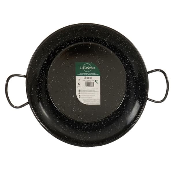 Paella-Pande Ø 36 cm Glaseret stål (4 enheder)