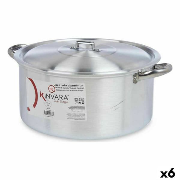 Kannellinen vuoka Kinvara 100010 Hopeinen 10 L (6 osaa)