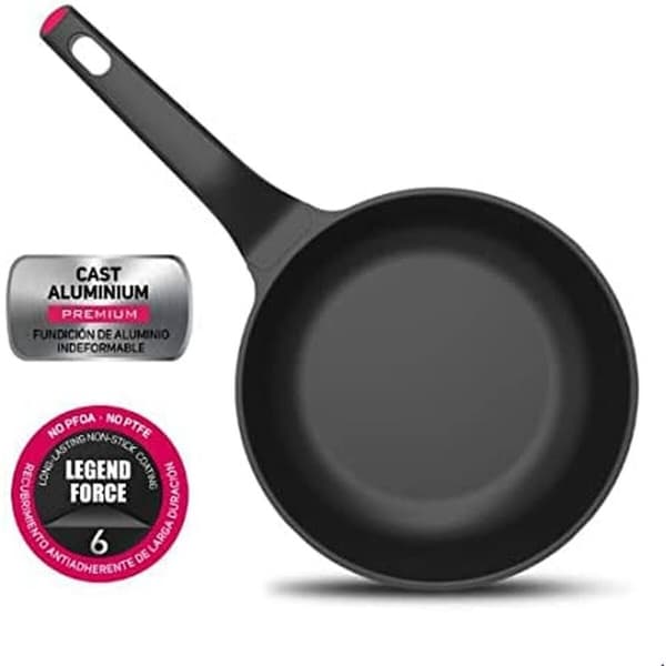 Stekpanna Taurus 980925000 Svart Aluminium Ø 28 cm