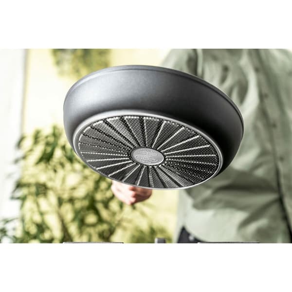 Pannu Ballarini ALBG0L0.20U Valkoinen Musta/Hopeinen Ruostumaton teräs Alumiini Titaani Ø 20 cm