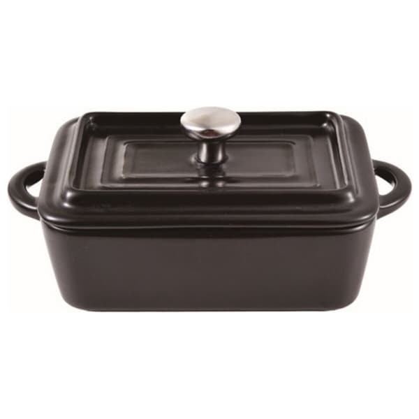 Kastrull Masterpro Rektangulär Svart Stengods black (15,8 x 9 x 4,5 cm)