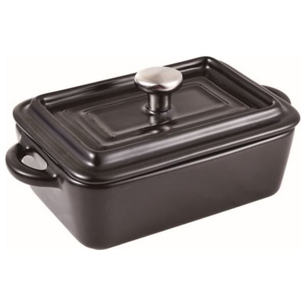 Kastrull Masterpro Rektangulär Svart Stengods black (15,8 x 9 x 4,5 cm)