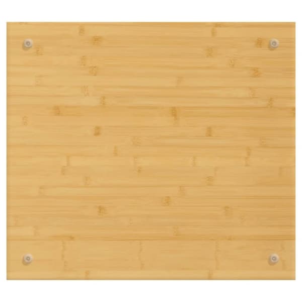 vidaXL kogepladelåg 2 stk. 50x56x1,5 cm bambus
