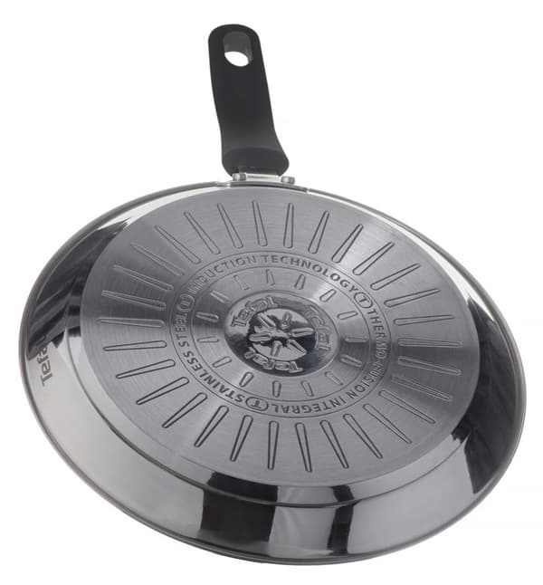 Pandekagepande TEFAL Emotion E30038 25 cm Sort, Grå
