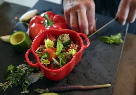 ZWILLING MINI COCOTTE PEPPER 470 ml pyöreä vuoka uunivuoka