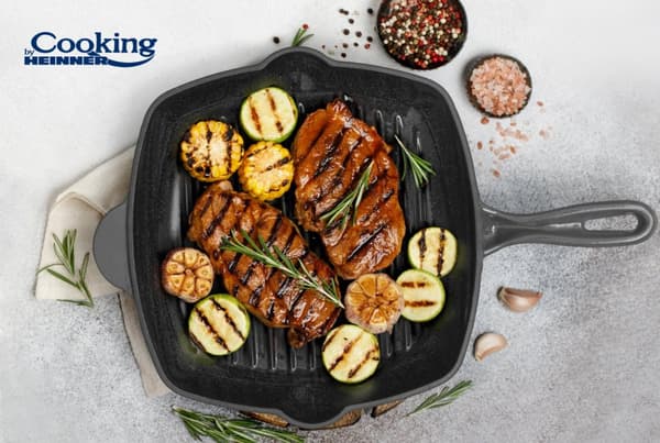 TIG.GRILL FONTA 26.5X4.5 CM, MARBLE GREY