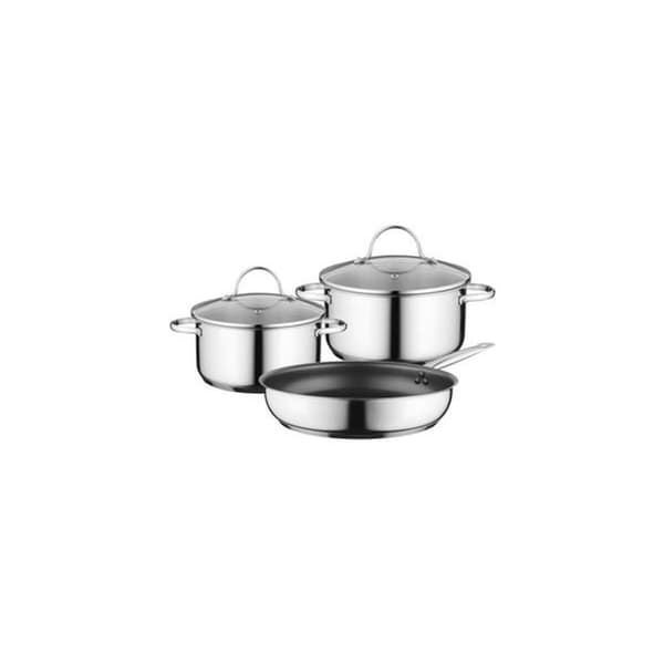 Kastrull Siemens AG HZ9SE030 Stål Rostfritt stål 3 Delar Ø 18 cm Ø 14 cm Ø 22 cm 3,6 L (3 antal)