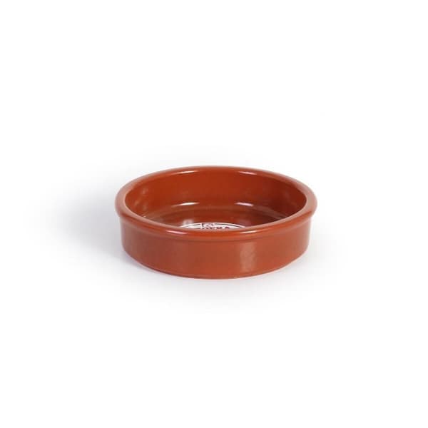 Kasserolle Azofra Bagt ler 10 x 10 x 2,5 cm (24 enheder)