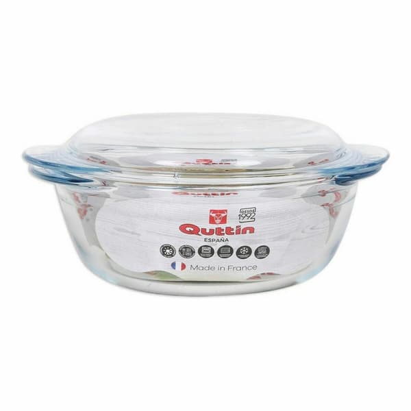 Kastrull med lock Quttin Glas 1,6 + 0,5 L (3 antal)