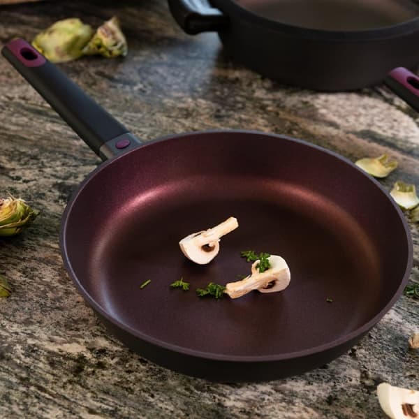 Cecotec Set of 20-24 cm frying pans made of high-quality cast aluminium, with 6 layers and Select Teflon™ Nonstick Coating, PFOA-free, with Full Indu
