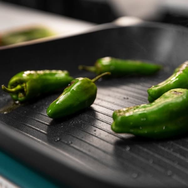 Cecotec 28 cm grill made of high quality forged aluminium, with 6 layers and Platinum Plus Teflon™ Nonstick Coating, PFOA-free, with Full Induction h