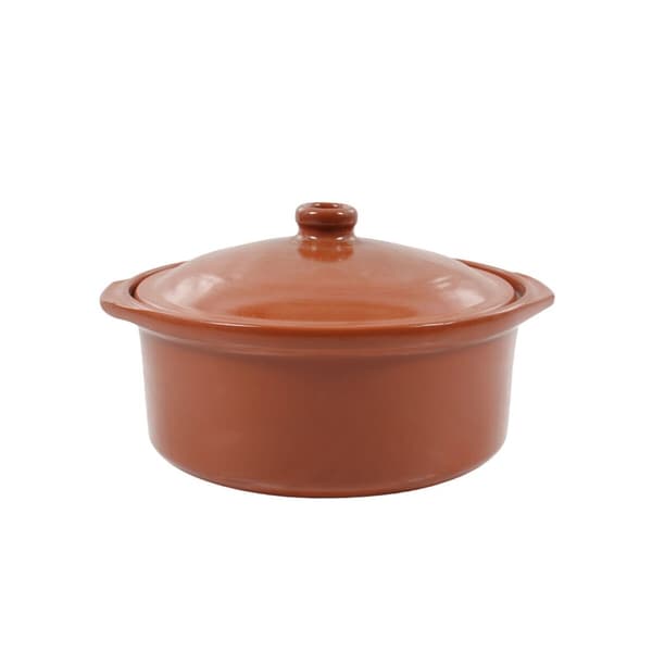 Kasserolle Azofra Bagt ler 24,5 x 23 x 16,7 cm Med låg (3 enheder)