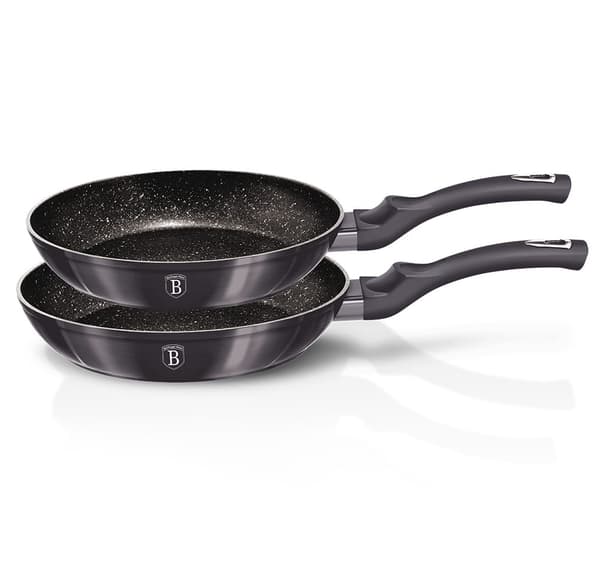 OVERTR?KNING STEGE FRYS?T GRANIT 22/26cm BERLINGER HAUS Carbon Pro BH-6908