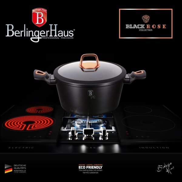 GRYDE 2,5L 20CM BERLINGER HAUS BLACK ROSE BH-1641-N
