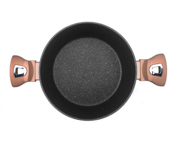 KRYTA 4,5L 24CM BERLINGER HAUS METALLIC LINE ROSE GOLD BH-1515-N