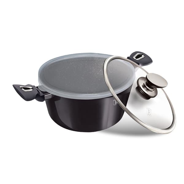 GRANITKRYDE 4,1L 24cm BERLINGER HAUS METALLIC LINE CARBON PRO BH-6893