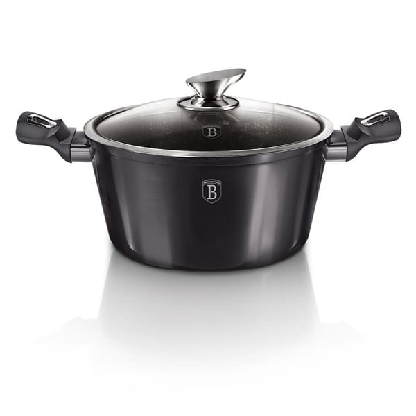 GRANITKRYDE 4,1L 24cm BERLINGER HAUS METALLIC LINE CARBON PRO BH-6893