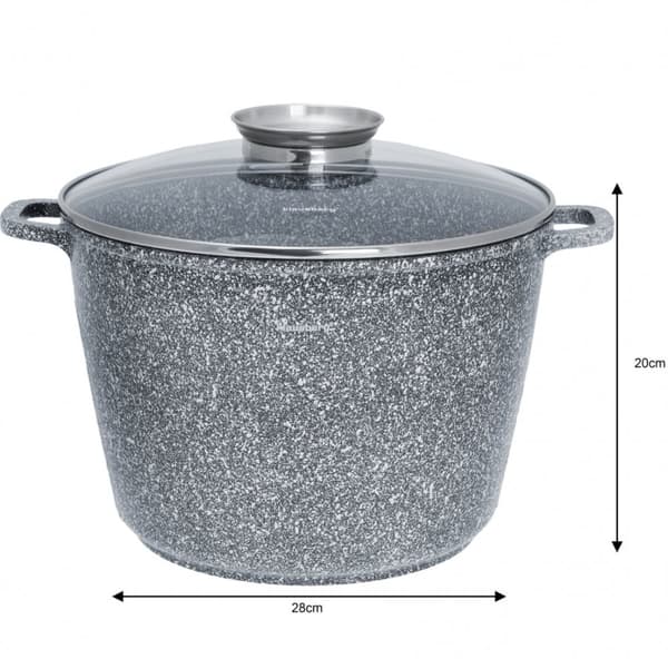 MARMORGRYDE 10L 28CM KLAUSBERG KB-7526