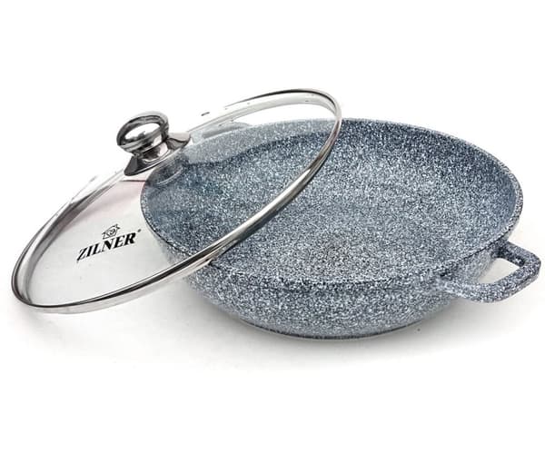 MARMORKRYDE WOK 3,3L 28CM ZILNER ZL-7069