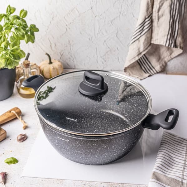GRYDE MED MARMORBEL?GNING 28CM 5,7L KLAUSBERG KB-7672