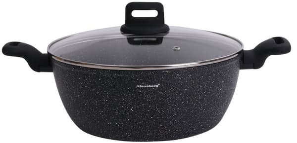 GRYDE MED MARMORBEL?GNING 28CM 5,7L KLAUSBERG KB-7672
