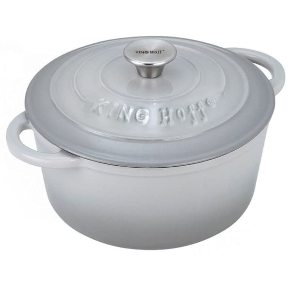 Emaljerad gjutjärnsgryta 4,0L 24cm KINGHOFF KH-1521