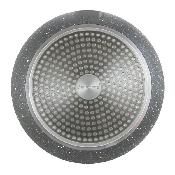 GRANIITTINEN PAISTUSPA 26cm KLAUSBERG MARMO GREY KB-7317
