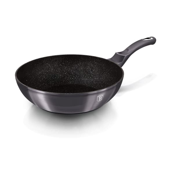 GRANIT WOK PAN 28cm BERLINGER HAUS METALLIC LINE CARBON PRO BH-6900