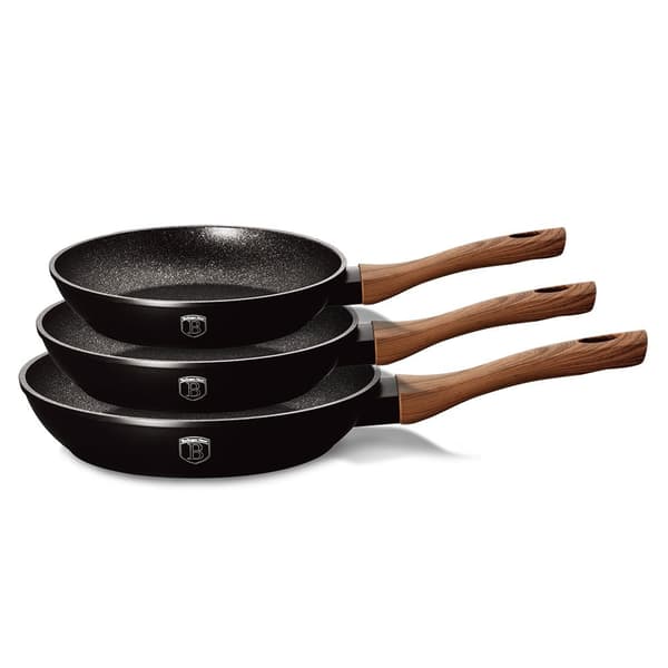 Paistinpannu, 3 ELEMENTTI�. BERLINGER HAUS EBONY ROSEWOOD BH-1727