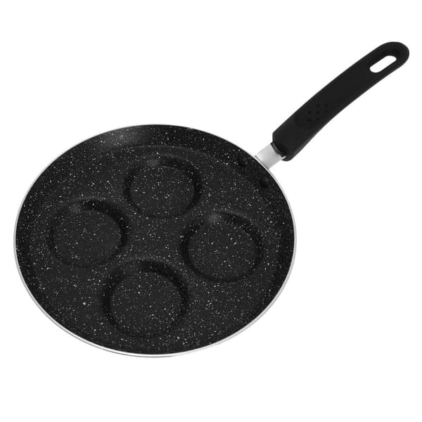 Stegepande til stegeæg, aluminium, sort marmor, Ø24cm Kinghoff