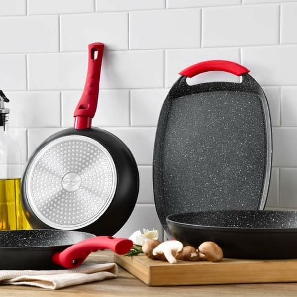 Wok Pande San Ignacio Toledo SG-6268 Ø 26 cm Sort Aluminium