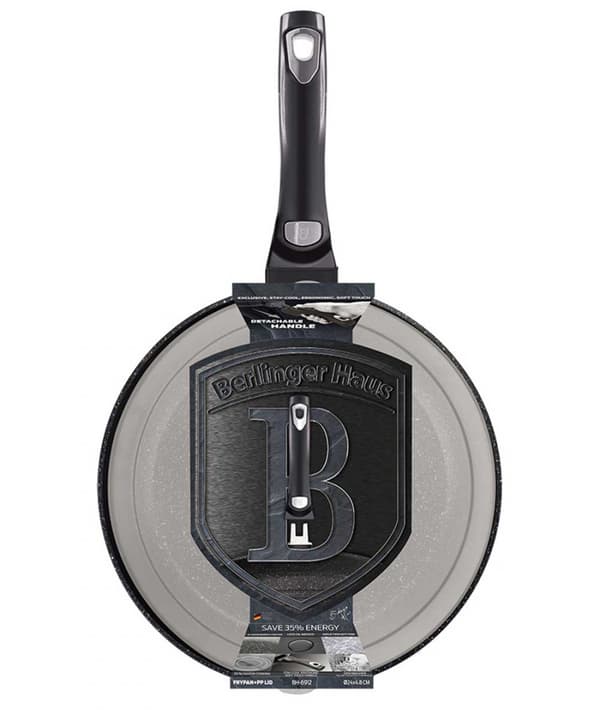 GRANIITTINEN PAISTUSPATU 24 cm BERLINGER HAUS BH-6912 CARBON PRO