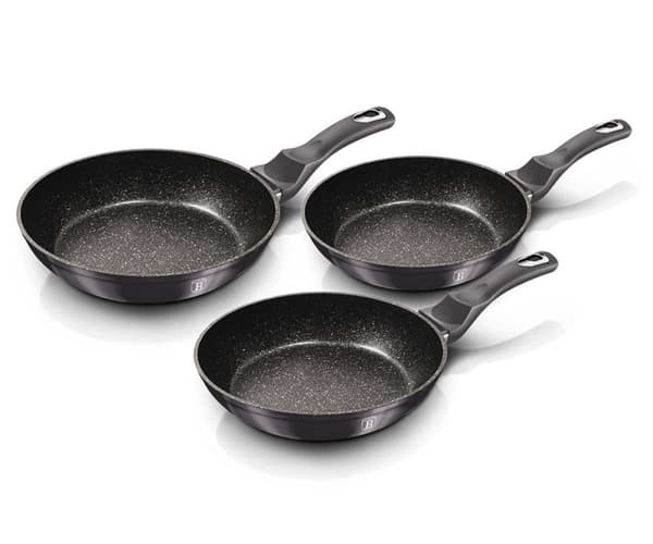 SET MED 3 BERLINGER HAUS BH-6903 CARBON PRO GRANIT PANOR
