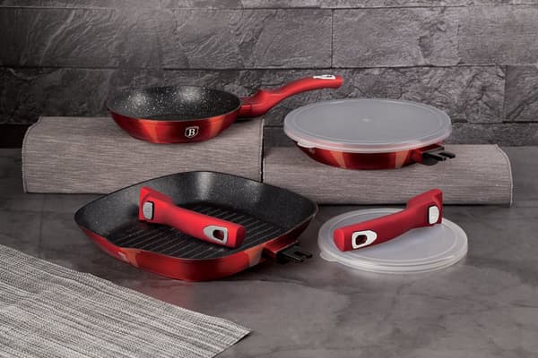 SET MED 3 BERLINGERHAUS BH-6796 GRANITPANOR