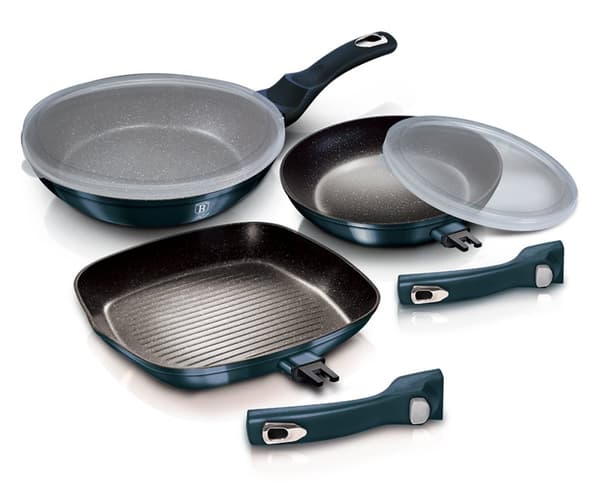 SET MED 3 BERLINGERHAUS BH-7049 GRANITPANOR