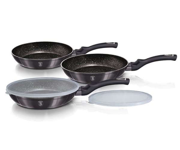 SÆT MED 3 BERLINGERHAUS BH-7055 GRANITPANDER