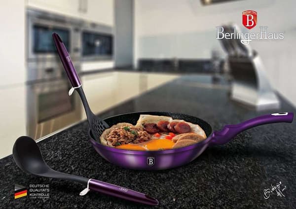 BERLINGER HAUS TITANIUM PAISTAIN 28cm BH-6626 PURPLE