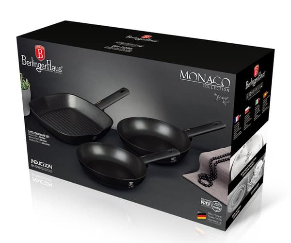 BERLINGER HAUS BH-7096 MONACO TITANIUM STEKSET