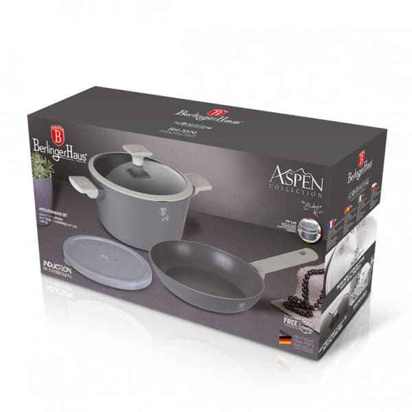 TITANIUM GRYDE OG PAN BERLINGER HAUS BH-7079 ASPEN